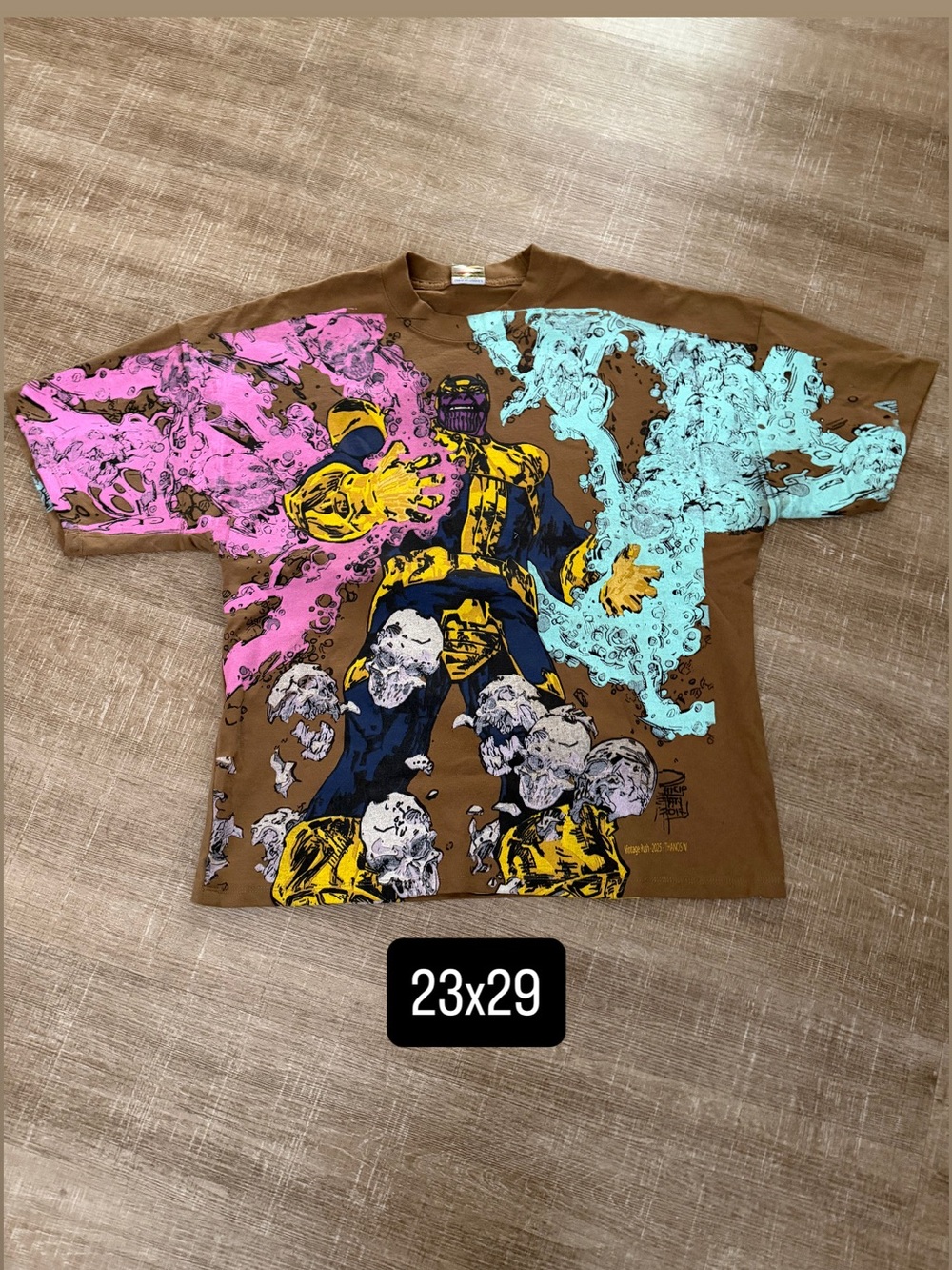 Marvel Thanos vintage rush vintagerush men’s large